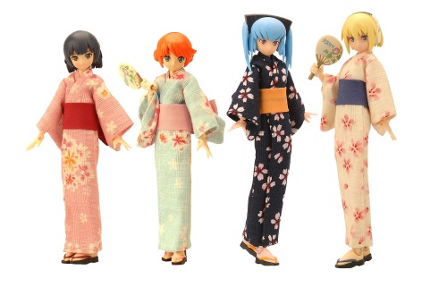 画像ギャラリー No.002のサムネイル画像 / 「武装神姫 BATTLE RONDO」の“ゆかたアーマー”，ワンダーフェスティバル2010［夏］での販売決定