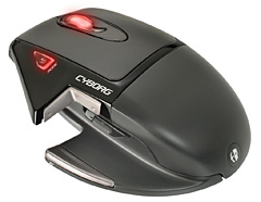 画像ギャラリー No.002のサムネイル画像 / MSY，Saitek製のゲーマー向けマウス「Cyborg Mouse」を国内発売。モーターによる本体サイズ可変機能でさまざまな持ち方に対応