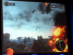 画像ギャラリー No.003のサムネイル画像 / ［IDF Fall 07］Larrabee＋Havokがゲーム物理を次のレベルへ。「Mercenaries 2」デモプレイの直撮りムービーもUp