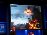 画像ギャラリー No.008のサムネイル画像 / ［IDF Fall 07］Larrabee＋Havokがゲーム物理を次のレベルへ。「Mercenaries 2」デモプレイの直撮りムービーもUp