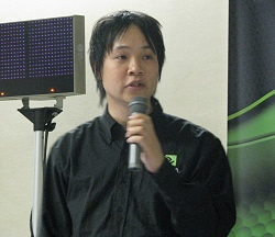 画像ギャラリー No.007のサムネイル画像 / ［CEDEC 2008＃07］NVIDIA開発の鉄人総ざらい，ついにリアルタイムヘアシミュレーションが