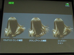 画像ギャラリー No.026のサムネイル画像 / ［CEDEC 2008＃07］NVIDIA開発の鉄人総ざらい，ついにリアルタイムヘアシミュレーションが