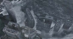画像ギャラリー No.002のサムネイル画像 / プロメテック,映画「252生存者あり」に1000万パーティクルの高波シミュレーションデータを提供
