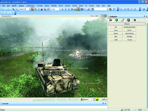 画像ギャラリー No.011のサムネイル画像 / ［GDC 2009＃34］CryENGINE 3は，クロスプラットフォームでの開発に完全対応