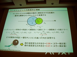 画像ギャラリー No.008のサムネイル画像 / ［CEDEC 2009］決め手はテンソル，物理シミュレーション導入の勘どころ