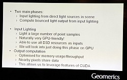 画像ギャラリー No.002のサムネイル画像 / ［GDC 2011］CUDAに実装されたミドルウェアEnlightenのデモムービーも公開。NVIDIAブースで行われていたGPU Radiosityのミニセッションをレポート