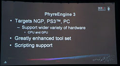 画像ギャラリー No.002のサムネイル画像 / ［GDC 2011］NGPの開発にも対応したSCEの最新ゲームエンジン「PhyreEngine 3.0」