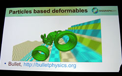 画像ギャラリー No.016のサムネイル画像 / ［SIGGRAPH］SIGGRAPH 2011開幕。「破壊表現の現状と将来」を，初日のセッションからまとめてみる
