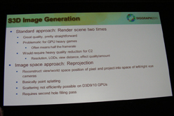 画像ギャラリー No.004のサムネイル画像 / ［SIGGRAPH］ゲームにおいて平面視表示を立体視表示へと変換する2つの手法