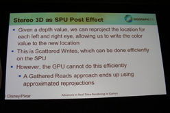 画像ギャラリー No.013のサムネイル画像 / ［SIGGRAPH］ゲームにおいて平面視表示を立体視表示へと変換する2つの手法