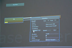 画像ギャラリー No.007のサムネイル画像 / ［GDC 2012］次世代Unityはアニメーションシステムが大幅進化。「ステートマシン」と「ブレンドツリー」でアニメーションはどう変わるか