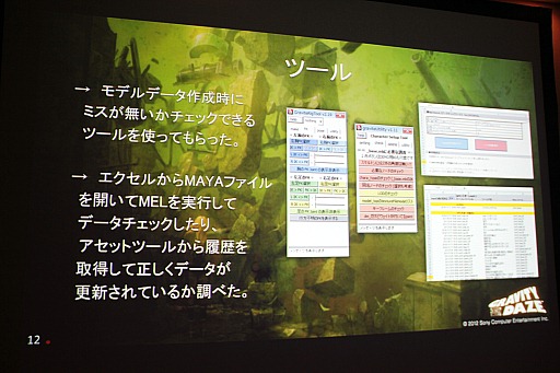 画像ギャラリー No.014のサムネイル画像 / ［GTMF 2012］「GRAVITY DAZE」開発スタッフが語る，アートコンセプトをPS Vita上で実現した手法の実際
