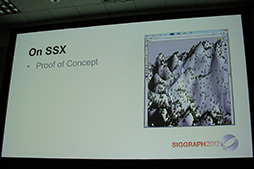画像ギャラリー No.019のサムネイル画像 / ［SIGGRAPH］CGとインタラクティブ技術の学会＆祭典「SIGGRAPH 2012」が開催に。初日に行われた「Game Worlds」の模様をレポート