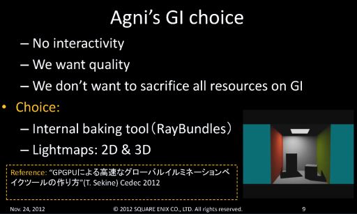 画像ギャラリー No.013のサムネイル画像 / ［SQEXOC 2012］リアルタイムレンダリングデモ「Agni's Philosophy」に用いられた最新グラフィックス技術の全容を見る（前編）