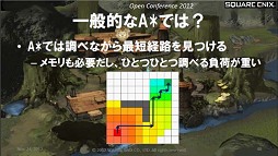 画像ギャラリー No.002のサムネイル画像 / ［SQEXOC 2012］FFXIVで使われているAI技術〜敵NPCはどうやって経路を探索しているのか？
