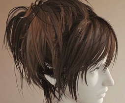 画像ギャラリー No.008のサムネイル画像 / ［SQEXOC 2012］「Agni's Philosophy」に用いられたグラフィックス技術解説（中編）。Agniの毛髪表現はいかにして実現されたのか