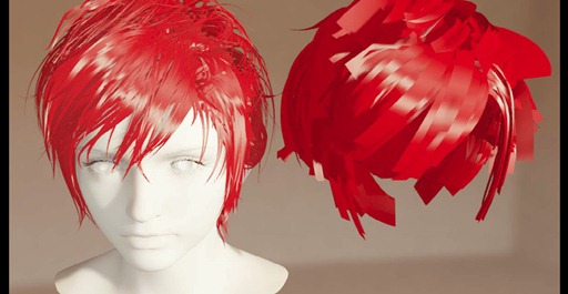 画像ギャラリー No.036のサムネイル画像 / ［SQEXOC 2012］「Agni's Philosophy」に用いられたグラフィックス技術解説（中編）。Agniの毛髪表現はいかにして実現されたのか