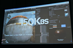 画像ギャラリー No.013のサムネイル画像 / ［GDC 2013］テクスチャデータのサイズを手軽に10分の1に。Unity用ミドルウェア「Substance for Mobile」が面白い