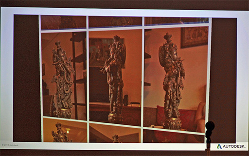 画像ギャラリー No.010のサムネイル画像 / ［CEDEC 2013］写真から高精度な3Dデータを作る「リアリティキャプチャー」が，ゲーム開発者にも手の届くところにやってきた