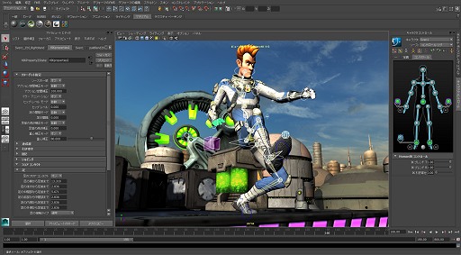 画像ギャラリー No.002のサムネイル画像 / 低価格版のMayaが登場。インディーズ&モバイルゲーム開発向けの「Autodesk Maya LT 2014」本日発売