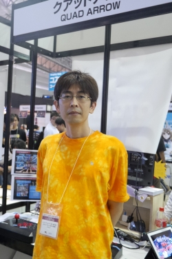 画像ギャラリー No.001のサムネイル画像 / 対戦格闘ゲーム制作ツール「EF-12」が目指す,格闘ゲームの理想とは。クアッドアロー代表・小野口氏にTGS 2013会場で話を聞いてみた