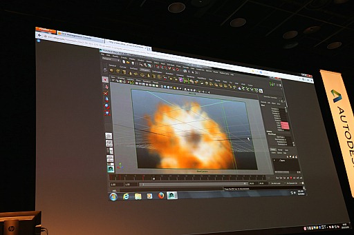 画像ギャラリー No.019のサムネイル画像 / 「Autodesk 3December 2013」開催,Web版Mayaのデモなど最新CG技術動向を見る