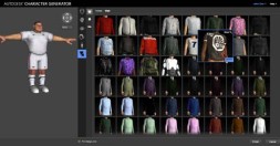 画像ギャラリー No.002のサムネイル画像 / Autodesk，クラウドベースの3Dキャラクター作成ソフトウェアを提供開始