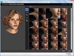 画像ギャラリー No.002のサムネイル画像 / オートデスクが無償提供している「Autodesk Character Generator」を使ってみる。データはUnityから驚くほど簡単に利用可能