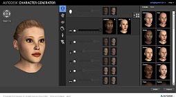 画像ギャラリー No.004のサムネイル画像 / オートデスクが無償提供している「Autodesk Character Generator」を使ってみる。データはUnityから驚くほど簡単に利用可能