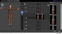 画像ギャラリー No.005のサムネイル画像 / オートデスクが無償提供している「Autodesk Character Generator」を使ってみる。データはUnityから驚くほど簡単に利用可能