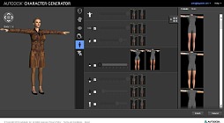 画像ギャラリー No.006のサムネイル画像 / オートデスクが無償提供している「Autodesk Character Generator」を使ってみる。データはUnityから驚くほど簡単に利用可能