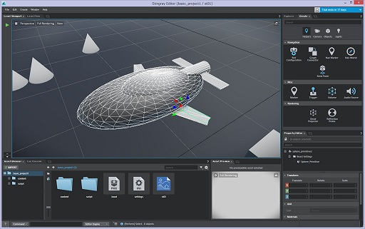 画像ギャラリー No.005のサムネイル画像 / ［CEDEC 2015］3Dツールの巨人Autodeskが作り上げたゲームエンジン「Stingray」，そのワークフローへのこだわりと機能について聞いてきた