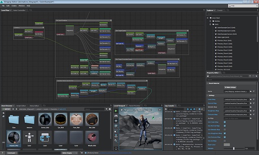 画像ギャラリー No.012のサムネイル画像 / ［CEDEC 2015］3Dツールの巨人Autodeskが作り上げたゲームエンジン「Stingray」，そのワークフローへのこだわりと機能について聞いてきた