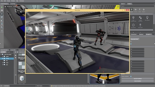 画像ギャラリー No.014のサムネイル画像 / ［CEDEC 2015］3Dツールの巨人Autodeskが作り上げたゲームエンジン「Stingray」，そのワークフローへのこだわりと機能について聞いてきた