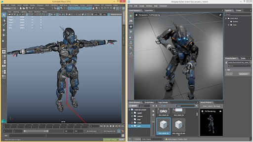 画像ギャラリー No.015のサムネイル画像 / ［CEDEC 2015］3Dツールの巨人Autodeskが作り上げたゲームエンジン「Stingray」，そのワークフローへのこだわりと機能について聞いてきた
