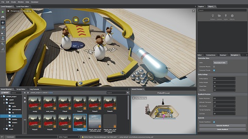 画像ギャラリー No.019のサムネイル画像 / ［CEDEC 2015］3Dツールの巨人Autodeskが作り上げたゲームエンジン「Stingray」，そのワークフローへのこだわりと機能について聞いてきた