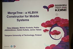 画像ギャラリー No.002のサムネイル画像 / ［SIGGRAPH ASIA］モバイル機器でのレイトレーシング実現も近い？　狭メモリ帯域に対応してメモリアクセスを減らしたレイトレ手法とは