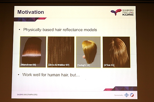 画像ギャラリー No.002のサムネイル画像 / ［SIGGRAPH ASIA］すべてはよりリアルな“もふもふ”のために。毛皮レンダリング最前線ではこんな研究が行われていた