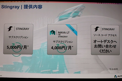 画像ギャラリー No.003のサムネイル画像 / オートデスク,ゲームエンジンStingrayの入門イベント「Road to Stingrayイベント第1弾」を開催