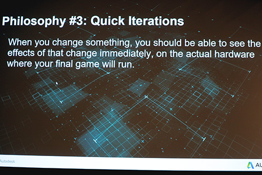画像ギャラリー No.012のサムネイル画像 / ［GDC 2016］Autodeskのゲームエンジン「Stingray」開発者が語る，その設計思想とは