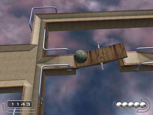 画像ギャラリー No.010のサムネイル画像 / 名作3Dパズルゲーム「Ballance」が帰ってきた。さあ,ひたすらボールを転がそう