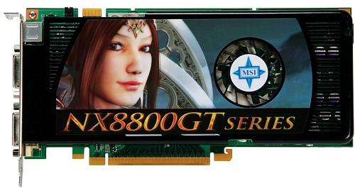 画像ギャラリー No.001のサムネイル画像 / MSI,GeForce 8800 GT搭載の「NX8800GT-T2D512E」を発表