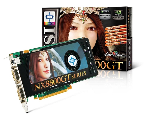 画像ギャラリー No.002のサムネイル画像 / MSI,GeForce 8800 GT搭載の「NX8800GT-T2D512E」を発表