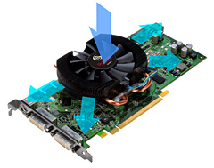 画像ギャラリー No.003のサムネイル画像 / Leadtek，1000セット限定でZalmanクーラー搭載8800GTカード発売