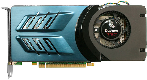 画像ギャラリー No.001のサムネイル画像 / Leadtek，独自ファンカバー搭載のGeForce 8800 GTS 512カード