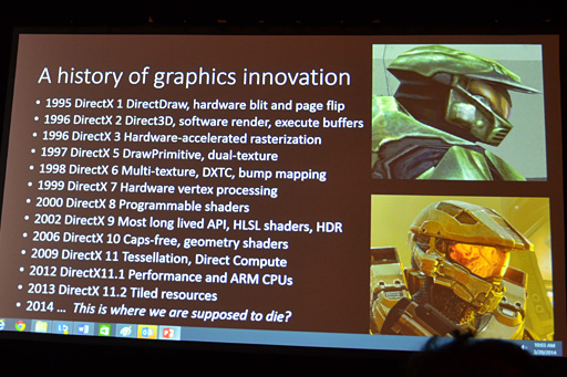 画像ギャラリー No.005のサムネイル画像 / ［GDC 2014］DirectX 12，ついに発表。その特徴に迫る