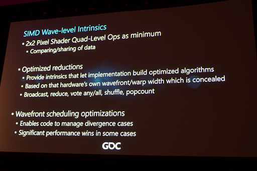 画像ギャラリー No.009のサムネイル画像 / ［GDC 2016］シェーダモデル6.0がやってくる！ Microsoftが語った「次のDirectX」