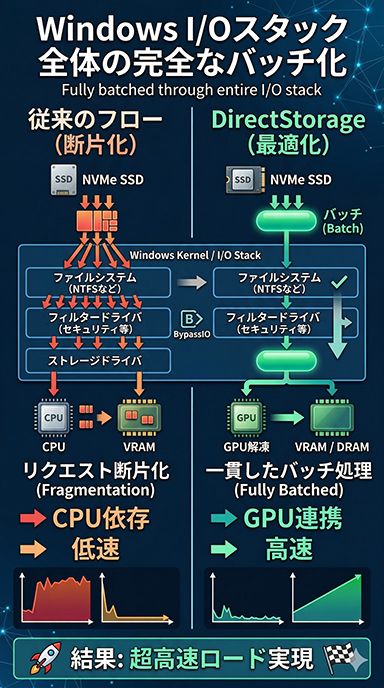画像ギャラリー No.013のサムネイル画像 / PCのストレージを高速化する技術の最新版「DirectStorage 1.4」はこうなる