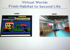 画像ギャラリー No.006のサムネイル画像 / 「Virtual World Summit 2007」開催,Second LifeとポストSecond Lifeの開く世界は?