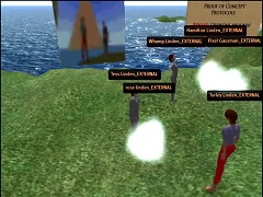画像ギャラリー No.001のサムネイル画像 / Linden LabとIBM，Second LifeのキャラクターをOpenSimのメタバースへ転送実験に成功